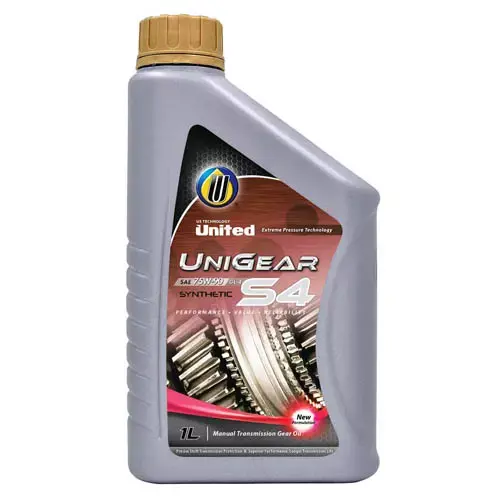 Трансмиссионное масло United UniGear S4 75W-90 GL-4, 1 л